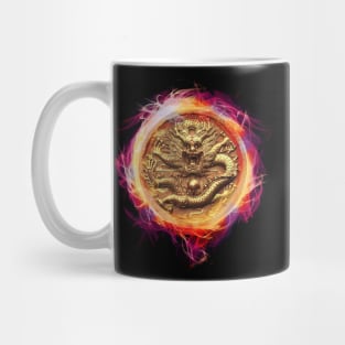 Fire Dragon Coin Mug